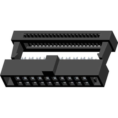 Connettore IDC femmina 20 vie passo 1.27