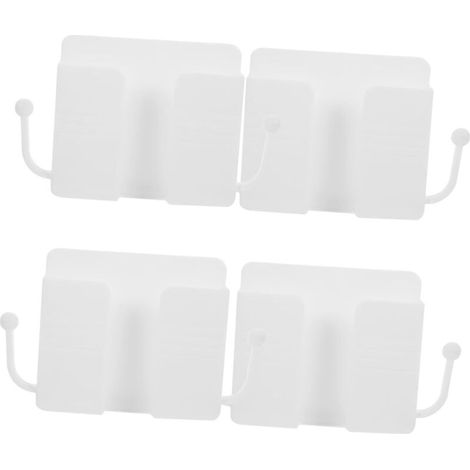 Boîte de Rangement à Télécommande Mural, Auto Adhésive Support Telecommande Mural, Boîte De Rangement Pour Rack De Charge De Téléphone, pour Entrée, Salon, Chambre ( 10 x 3 x 9.5 cm)