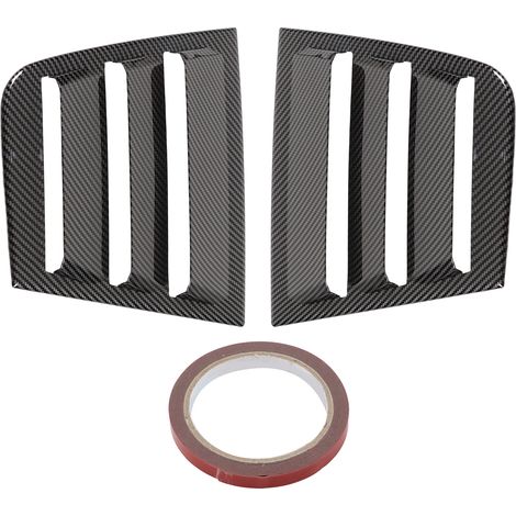 de 2 persiennes latérales extérieures de voiture style fibre (1/5)