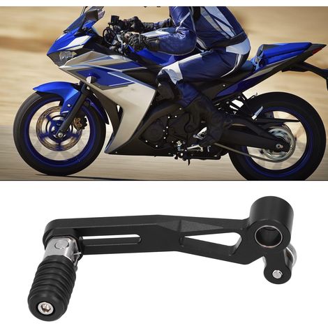 Klappbarer Schalthebel für Yamaha YZF-R25 Motorrad 2014-2020 (Schwarz) (1/5)