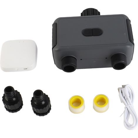 Minutero de lavado automático, control por asistente vocal, 2 voces, resistente al agua, IP55, para jardín exterior (1/5)