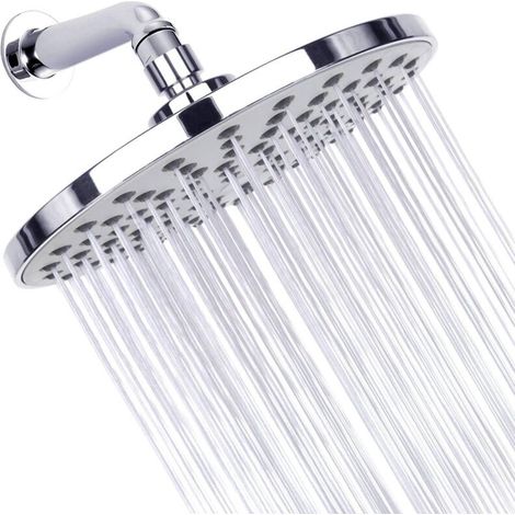 Shower accessories shower shower shower shower round shower eight inch plated Lotus spray head cross-border dark