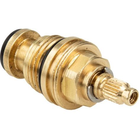 Valve universelle supérieure pour robinetterie à deux poignées et valve en 1/2 (1/4)