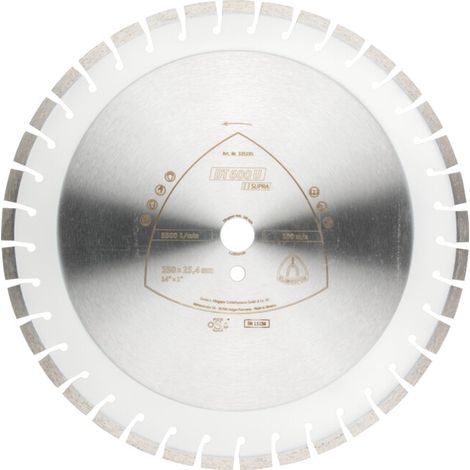 Disque à tronçonner diamanté Klingspor DT 600 U Supra 300x2 8x25 4 mm (1/3)