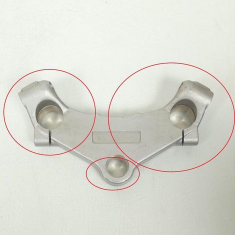 [PRODUIT D'OCCASION] Té de fourche Supèrieur pour moto MSA 50 Rse 2000 à 2001 (1/5)