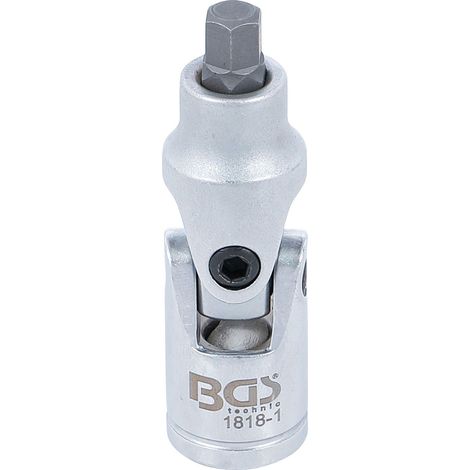 BGS  Junta  universal  de  impacto  10  mm  (3/8")  hexagonal  interior  7  mm  -  1818-1 (1/3)