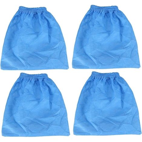 Bolsas de filtro textiles (paquete de 4) para aspiradoras Karcher, compatibles con MV1, WD1, WD2, WD3. (1/5)