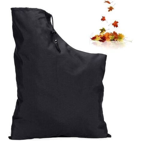 Noir Sac Universel pour Aspirateur Souffleur, Collecteur de Feuilles pour Ultra-souffleurs et Aspirateurs, 1 Pièce,35X44X60cm (1/5)