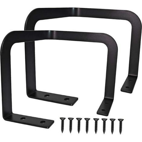 2 Barres de support, Métal, Fixation par vis, Anti-glissement, Pour cadre de lit (1/4)