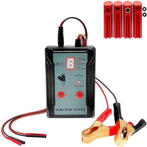 Testeur d'injecteurs et outil de nettoyage DIY - Testez deux injecteurs simultanément en mode 8 impulsions. (1/5)