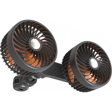 USB-Ventilator für die Rücksitze im Auto – 360°-Drehung, Geschwindigkeitsregelung, leiser Motor, kompakt und tragbar