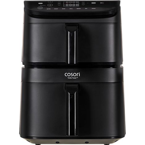 Appareil de cuisson cosori caf-dc121 capacité 10.8 L double panier (1/5)