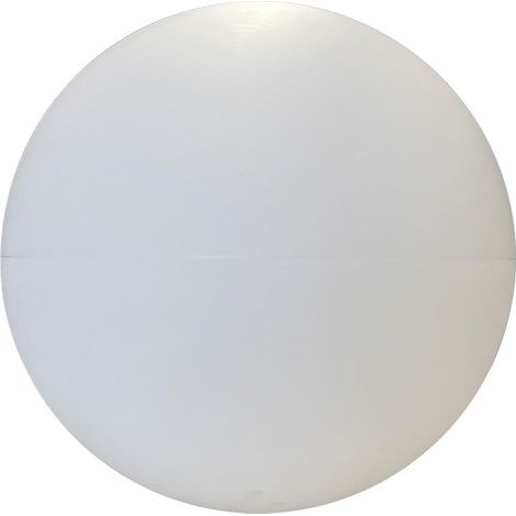 Lampe boule jardin blanche 30 cm Gaja IP65 Prestige (1/5)