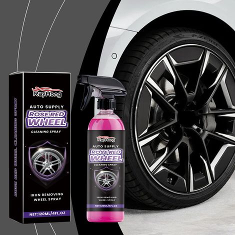 Autoreifenreiniger, entfernt Schmutz und Ablagerungen und frischt Autoreifen auf – 120 ml -- BIEMMEDUE (1/5)