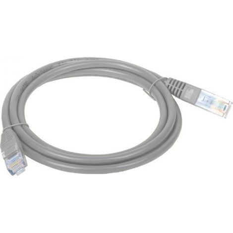 Cavo patch U/UTP cat.5e in PVC, 15,0 m, grigio, Alantec
