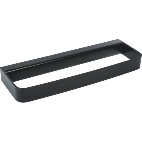 PORTA ASCIUGAMANI AD ANELLO MOD. 25 Misura: Nero cm 25 x h.2,5 x 8 (1/2)