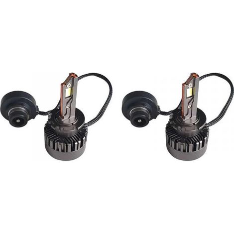 2 Pezzi Lampade LED D4S D4R 35W 12V 7000lm 6000K Plug Play Più Luminoso dello Xenon Originale