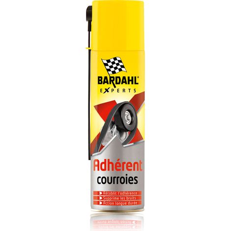 Bardahl – Adhérent courroie 250ml – Rétablit l'adhérence des courroies – Action longue durée – Supprime les bruits de patinage