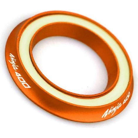 For Ninja NINJA 250 300 400 Z400 Modified Luminous Ignition Keyhole Ring Cover Ignition Ring Ring( Ninja400 orange one) (1/5)