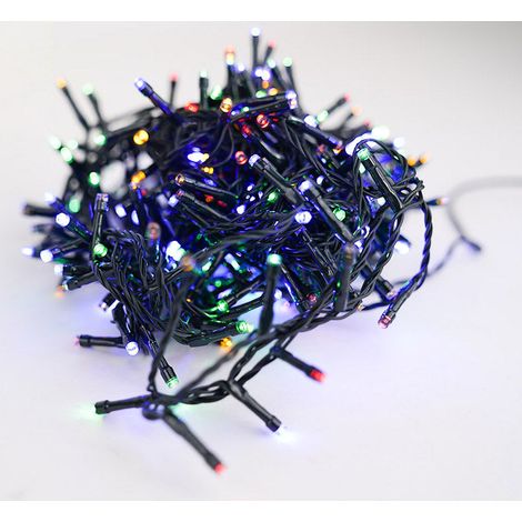 Luci di Natale 300 LED 15m Luce Multicolor da Interno
