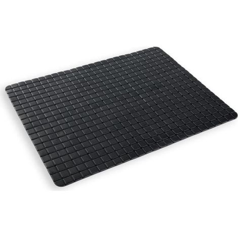 Rutschfester Badewannen- oder Duschvorleger - TODAY - UTILITY - 40 x 60 cm - Rechteck - Schwarz