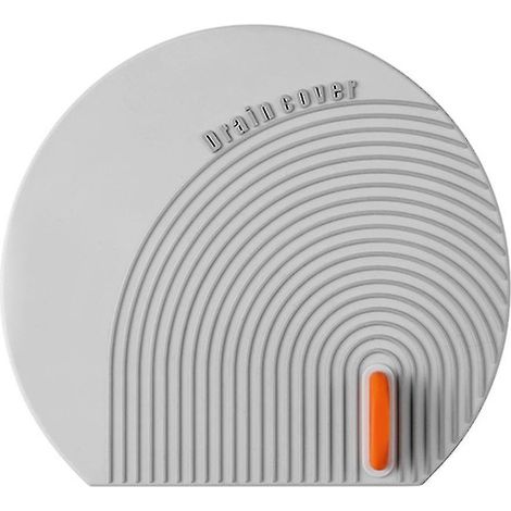 Tapis anti-odeurs pour siphon de sol, couvercle de siphon de sol en silicone flexible, récupérateur de cheveux multifonctionnel (1/5)