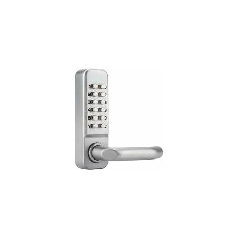 Serrure à code mécanique étanche, combinaison de code à 1 à 11 chiffres Mot de passe de sécurité Serrure codée Serrure de porte à combinaison mécanique sans clé pour porte de bureau en bois (1/4)