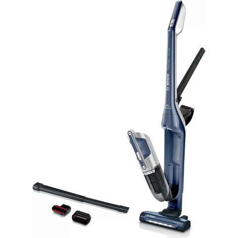 Bosch Serie 4 BCH3K2851 aspiradora de pie y escoba eléctrica Aspiradora escoba 2 en 1 Batería Secar Sin bolsa 0,4 L Azul (1/5)