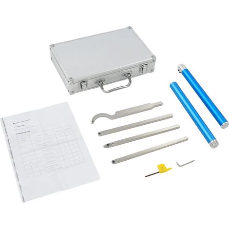 Utensili per tornitura in metallo duro, lama quadrata 1111 mm, lama diamantata 1030 mm, lunghezza albero utensile 50 cm, dimensioni impugnatura 282,6 cm, peso lordo 2,2 kg (1/5)