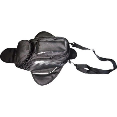 Sacoche magnétique universelle pour réservoir d'huile de moto, étanche et universelle. (1/5)