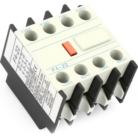 LADN22 AC-Schütz Schakelaar F4-22 2 NO 2 NC Hilfskontaktblock geeignet (1/5)