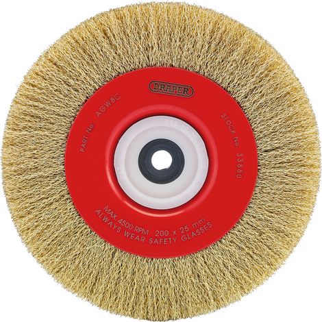 Draper 200 x 25mm Crimped Steel Wire Brushes (33880) (1/5)