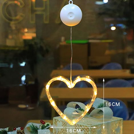 Guirlande Lumineuse LED - Avec Ventouses - Pour Décoration Intérieure Mur Miroir Fenêtre - 2 m - 20 Leds (1/3)