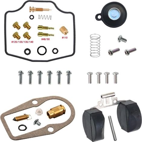 Kit de réparation de carburateur pour XT600 XT600K 1990-1994 600cc (flotteur)  pour XTZ600 XT600Z 600Z 3AJ 3DS XT 1991-1993 (pièces détachées pour la révision du carburateur de moto, membrane de rempl (1/5)