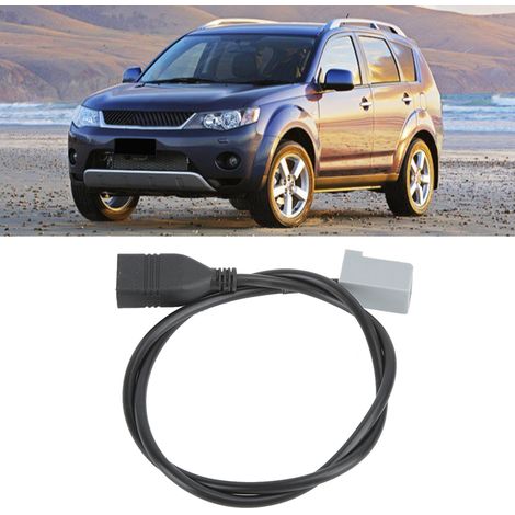 USB-Audiokabelhalterung passend für MP3- und MP4-Player, Mitsubishi Outlander ab 2009, Teilenummer 3911‑TFO‑003 (1/5)