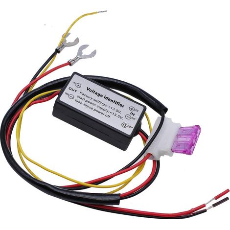 Feux de jour à LED pour voiture - Contrôleur DRL Relais de variation automatique Marche/Arrêt (Contrôleur de feux de jour).