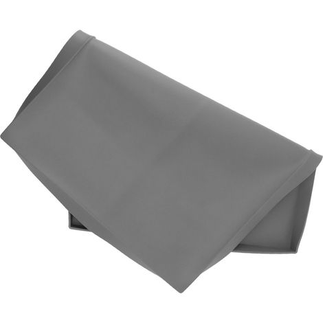 Tapis de cuisson en silicone robuste pour barbecue, protège votre plancha des rongeurs, des débris et de la rouille. Tapis toutes saisons de 56 cm (22 pouces), gris.