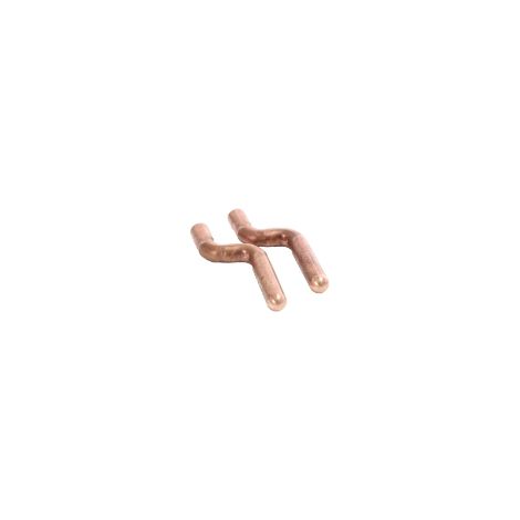 Paire d'électrodes CU en forme de S, diamètre 10 mm