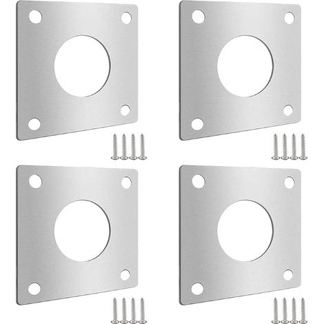 Set of Wild Bird Nesting Box Accessories 32 mm Accessories for Bird House Protection Plate for Tit Nesting Box Nesting Box Protection Plate Accessory for Nesting Box with Screws for Nesting Boxes Pro (1/5)