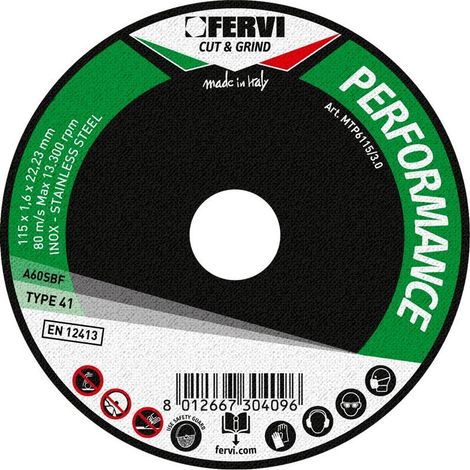 Disque a tronconner pour fer et metal 125x1,6x22