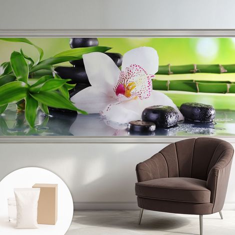 Newroom Tapete Dekorative Vliestapete mit Kleber Modern für Wohnzimmer Schlafzimmer Ruhe der Natur 250x104 cm (1/5)