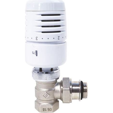 Tête thermostatique VT 0,38 + Corps thermostatique équerre Femelle 1/2" (15/21) - Somatherm (1/3)