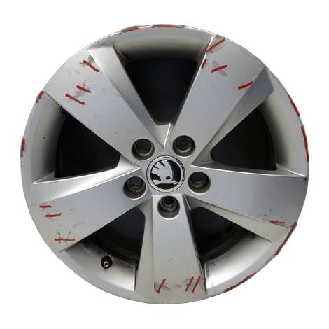 [PRODUIT D'OCCASION] Jante Aluminium SKODA Fabia ♻️ Ref Oe. 6v0601025l8z8 - Garantie à vie (1/3)