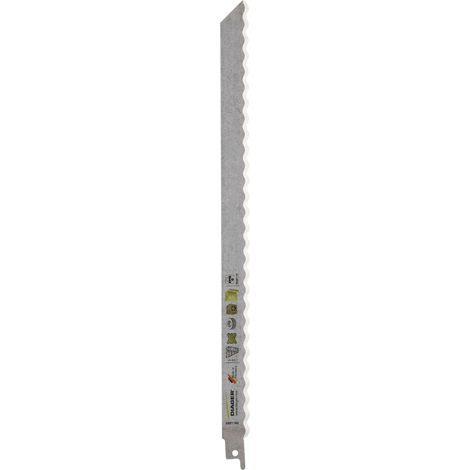 Lame per sega alternativa HCS per materiali isolanti L200SL3002 2 lame 300 / 280 mm Coltello ondulato Materiali isolanti DIAGER