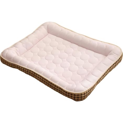Tapis rafraîchissant pour chiens, panier rafraîchissant lavable, matelas pour chien, tapis rafraîchissant antidérapant pour l'été, taille M (1/5)
