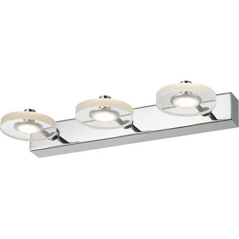 Italux Harmony - Moderne LED Wandleuchte Chrom, Warmweiß 3000K 630lm (1/2)