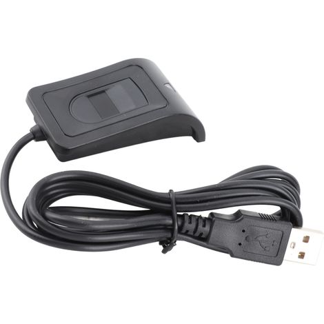 Ortviai Lecteur d'empreintes digitales USB pour PC – Wa28, reconnaissance capacitive auto-calibrée, 10 empreintes