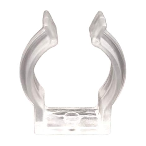 Jandei - Clip de fijación para perfil flexible redondo 22mm diámetro