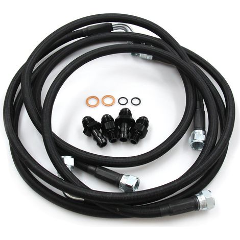 Kompatibel mit Dodge Ram Cummins 5.9L 48RE 03-07 Getriebekühlerschläuchen und -leitungen. (1/4)