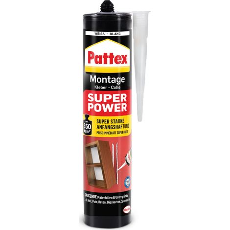 Henkel - Pattex Montage Super Power 370g Kartusche - PXS37